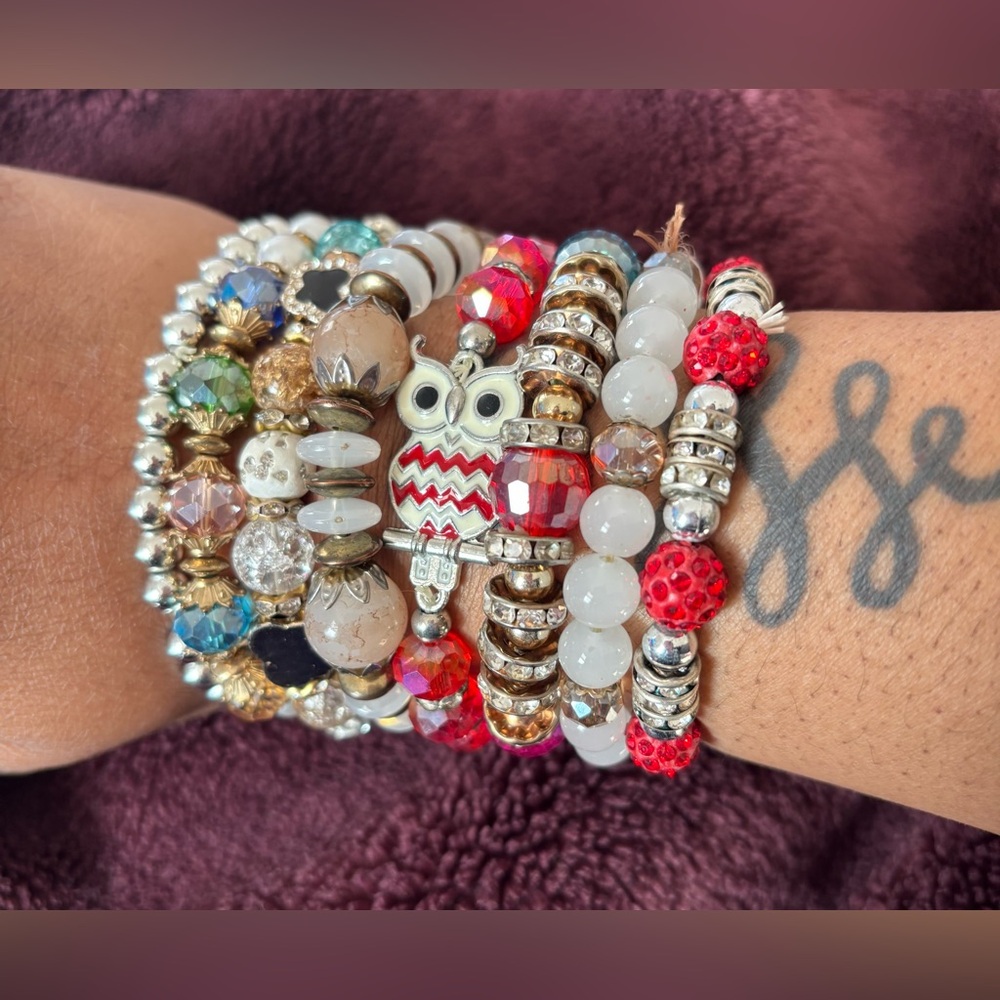 Vibrant Beaded Bracelet Set – Colorful Style for Every Occasion - Picture 4 of 5